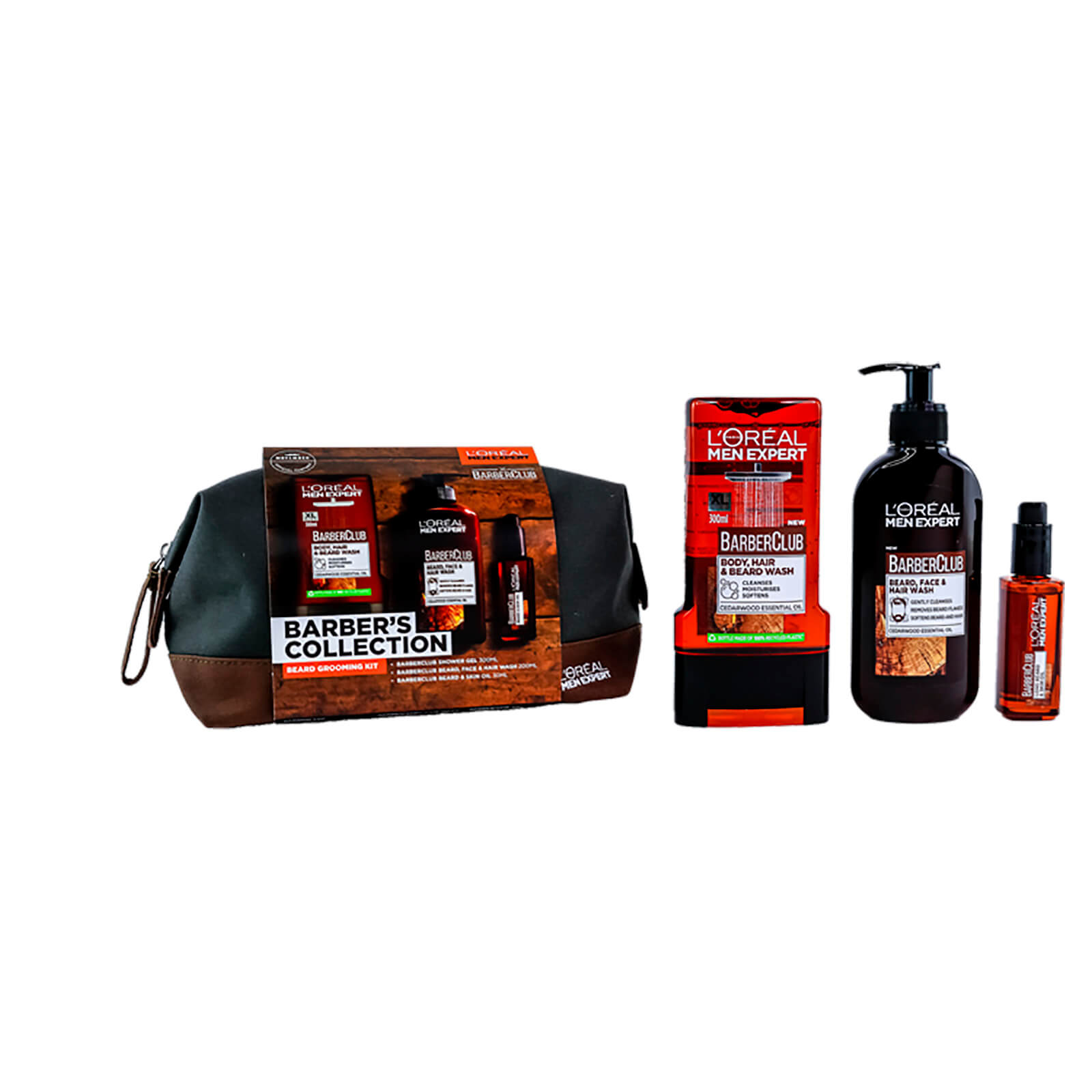 L Oreal Paris Men Expert Barber S Collection Beard Grooming Kit 3 Piece Gift Set For Him Gratis Lieferservice Weltweit Loreal paris mascaralar uygun fiyat ve indirim fırsatlarıyla burada. lookfantastic