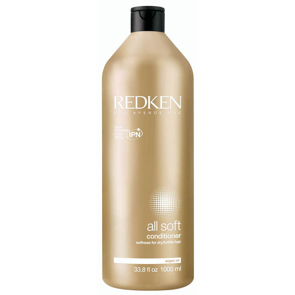 Redken All Soft Conditioner 1000ml With Pump Worth 60 00 Lookfantastic