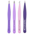 brushworks HD Combination Tweezer Set - Mixed brushworks HD Combination Tweezer Set - Mixed