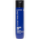 Matrix Total Results Brass Off Brunette Neutralising Blue Shampoo for Lightened Brunette Hair 300ml Matrix Total Results Brass Off Brunette Neutralising Blue Shampoo for Lightened Brunette Hair 300ml