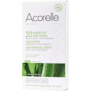Acorelle Ready to Use Aloe Vera and Beeswax Leg Strips - 20 Strips