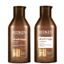 Dúo de champú y acondicionador All Soft Mega de Redken Dúo de champú y acondicionador All Soft Mega de Redken