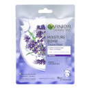 Garnier Moisture Bomb Lavender Hydrating Face Sheet Mask for Fatigued Skin 32g Garnier Moisture Bomb Lavender Hydrating Face Sheet Mask for Fatigued Skin 32g