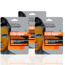 L'Oréal Paris Men Expert Hydra Energetic Re-Charge Face Mask x3 L'Oréal Paris Men Expert Hydra Energetic Re-Charge Face Mask x3