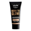 NYX Professional Makeup Born to Glow Naturally Radiant Foundation 30ml (Various Shades) NYX Professional Makeup Born to Glow Naturally Radiant Foundation 30ml (Various Shades)