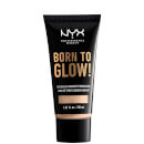 NYX Professional Makeup Born to Glow Naturally Radiant Foundation 30ml (Various Shades) NYX Professional Makeup Born to Glow Naturally Radiant Foundation 30ml (Various Shades)