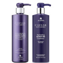 Alterna Caviar Anti-Aging Replenishing Moisture Shampoo and Conditioner 16.5 oz (Worth $132) Alterna Caviar Anti-Aging Replenishing Moisture Shampoo and Conditioner 16.5 oz (Worth $132)