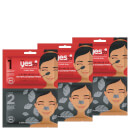 yes to Tomatoes Charcoal 2-Step Nose Kit: Buh-Bye Clogged Pores! (Pack of 3) yes to Tomatoes Charcoal 2-Step Nose Kit: Buh-Bye Clogged Pores! (Pack of 3)