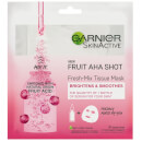 Garnier Fresh-Mix Sheet Mask Skin Hydrating Fruit AHA Shot 33g Garnier Fresh-Mix Sheet Mask Skin Hydrating Fruit AHA Shot 33g