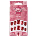 Elegant Touch Rich Red Nails Elegant Touch Rich Red Nails
