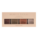 nails inc. Keep it Tonal Nail Polish Set 4 x 14ml nails inc. Keep it Tonal Nail Polish Set 4 x 14ml