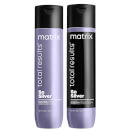 Matrix Total Results So Silver Purple Toning Shampoo and Conditioner for Blonde, Silver & Grey Hair 300ml Duo Matrix Total Results So Silver Purple Toning Shampoo and Conditioner for Blonde, Silver & Grey Hair 300ml Duo