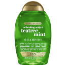 OGX Refreshing Scalp+ Teatree Mint Extra Strength Shampoo 385ml OGX Refreshing Scalp+ Teatree Mint Extra Strength Shampoo 385ml