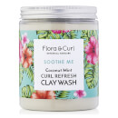 Flora & Curl Coconut Mint Curl Refresh Clay Wash 260g Flora & Curl Coconut Mint Curl Refresh Clay Wash 260g