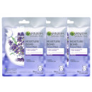 Garnier Moisture Bomb Lavender Hydrating Face Sheet Mask X 3 Garnier Moisture Bomb Lavender Hydrating Face Sheet Mask X 3