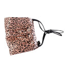 Slip Reusable Face Covering - Rose Leopard Slip Reusable Face Covering - Rose Leopard