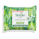 Simple Kind to Skin Biodegradable Cleansing Facial Wipes 20pc Simple Kind to Skin Biodegradable Cleansing Facial Wipes 20pc