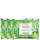 Simple Kind to Skin Biodegradable Cleansing Facial Wipes Bundle Simple Kind to Skin Biodegradable Cleansing Facial Wipes Bundle