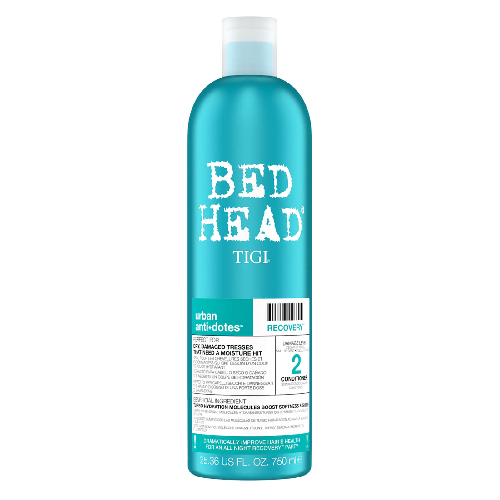 Tigi Bed Head Urban Antidotes Recovery Conditioner 750ml Lookfantastic Singapore