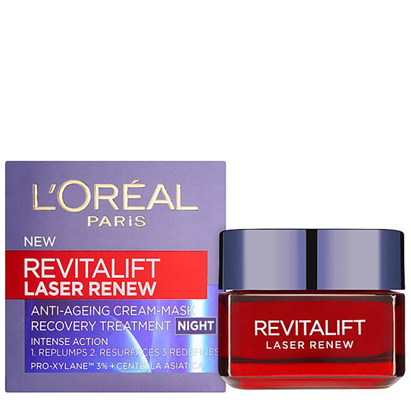 L Oreal Paris Revitalift Laser Renew Night Cream 50ml Lookfantastic L'oreal revitalift double lifting is a moisturizer that retails for $15.99. l oreal paris revitalift laser renew night cream 50ml