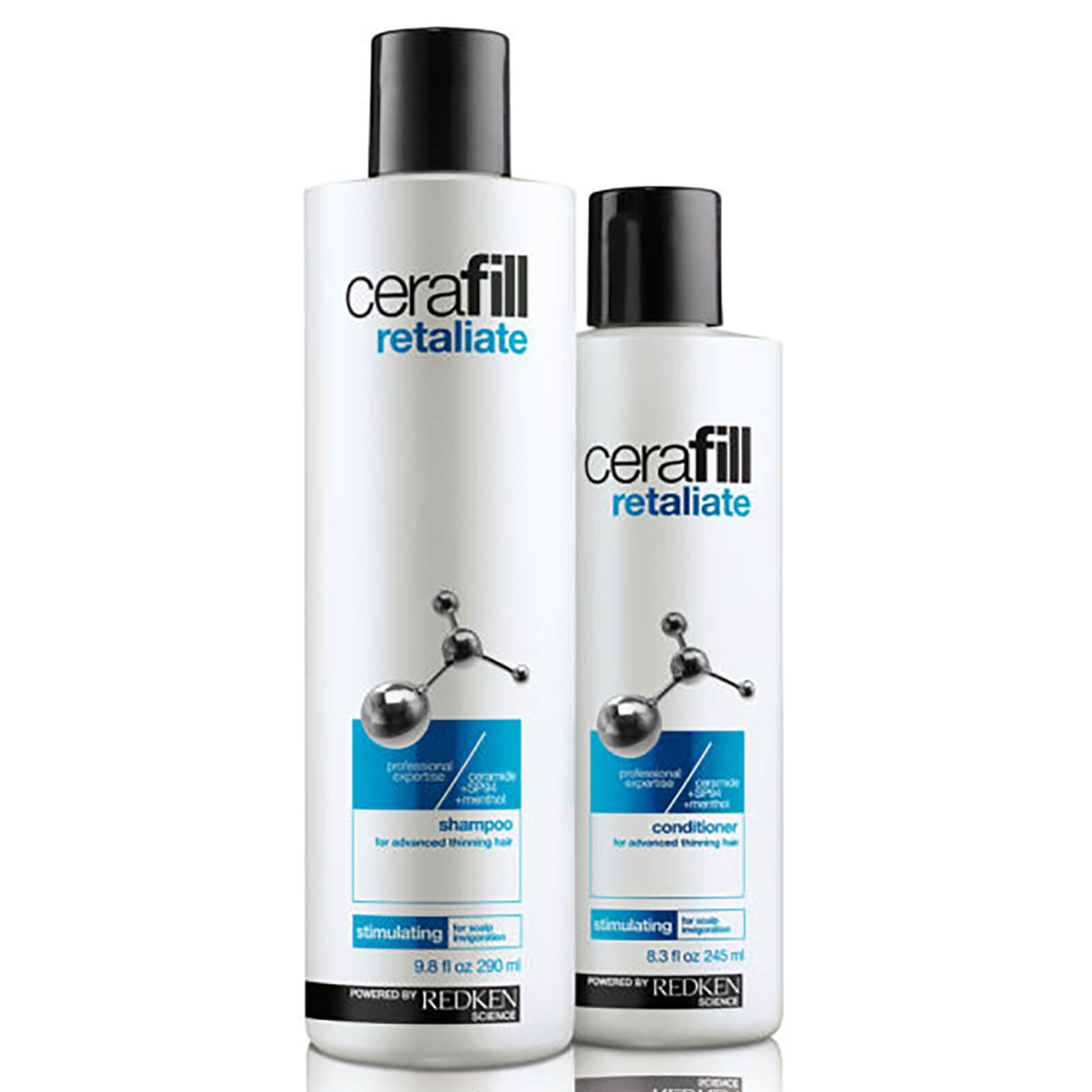 Redken Cerafill Retaliate Shampoo 290ml Conditioner 245ml Bundle Lookfantastic