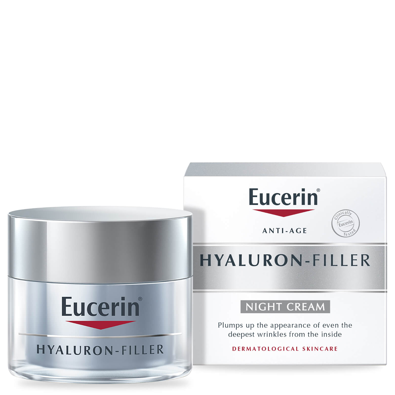 Eucerin Anti Age Hyaluron Filler Night Cream 50ml Lookfantastic