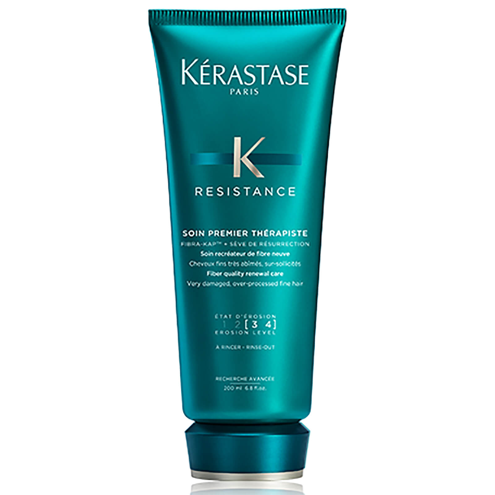 Kerastase Resistance Therapiste Soin 200ml Lookfantastic Masque thérapiste soin enrobant pour cheveux épais. kerastase resistance therapiste soin 200ml