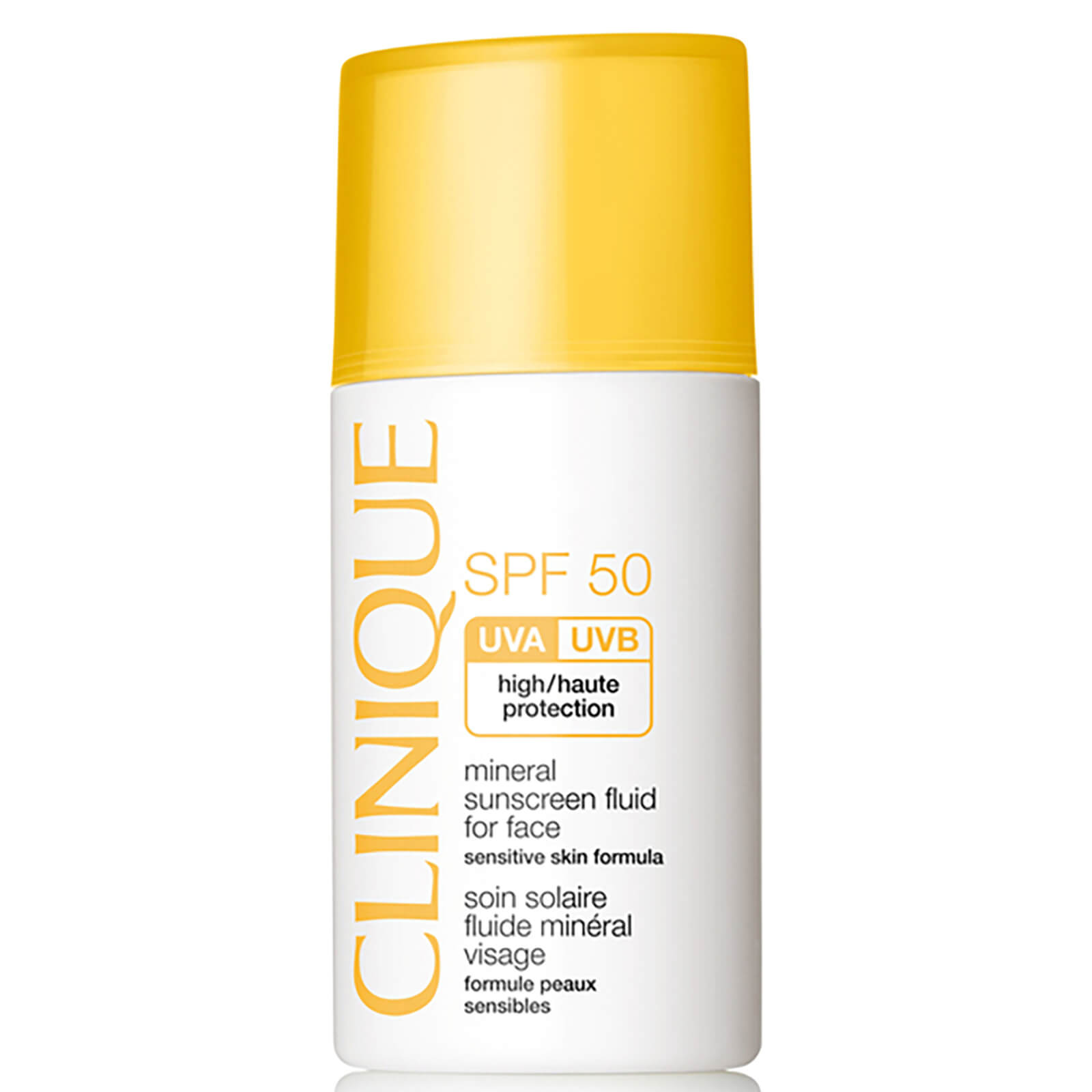 Clinique Mineral Sunscreen Fluid For Face Spf50 30ml Lookfantastic Works for all skin types. clinique mineral sunscreen fluid for face spf50 30ml