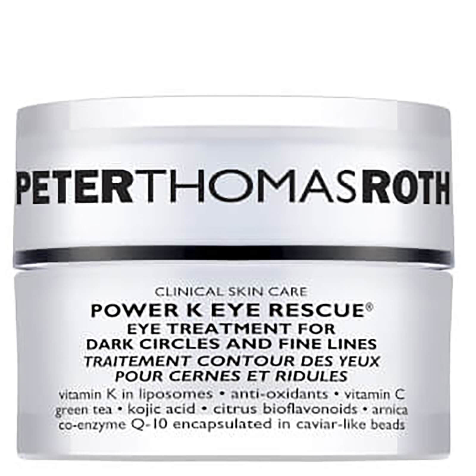 Peter Thomas Roth Power K Eye Rescue Eye Treatment For Dark Circles Fine Lines 15ml Skinstore