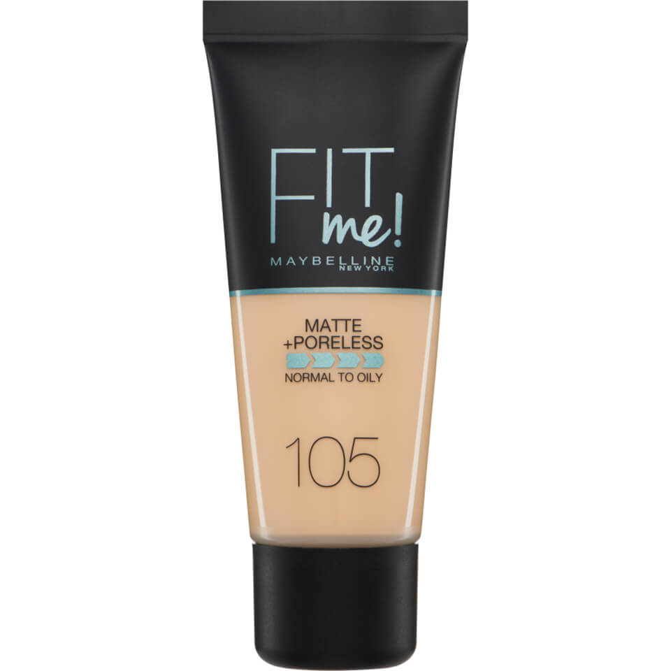 Maybelline Fit Me Matte And Poreless Foundation 30ml Various Shades Lookfantastic Singapore
