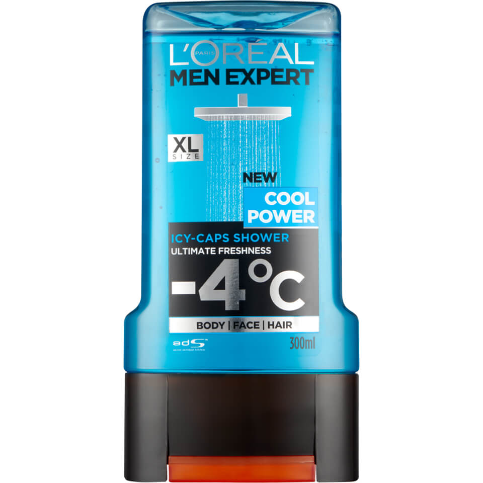 L Oreal Paris Men Expert Cool Power Shower Gel 300ml Lookfantastic Get the best deals on l'oréal body washes & shower gels. l oreal paris men expert cool power shower gel 300ml