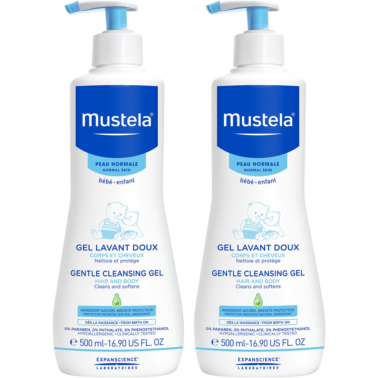 mustela cleansing gel 2 in 1