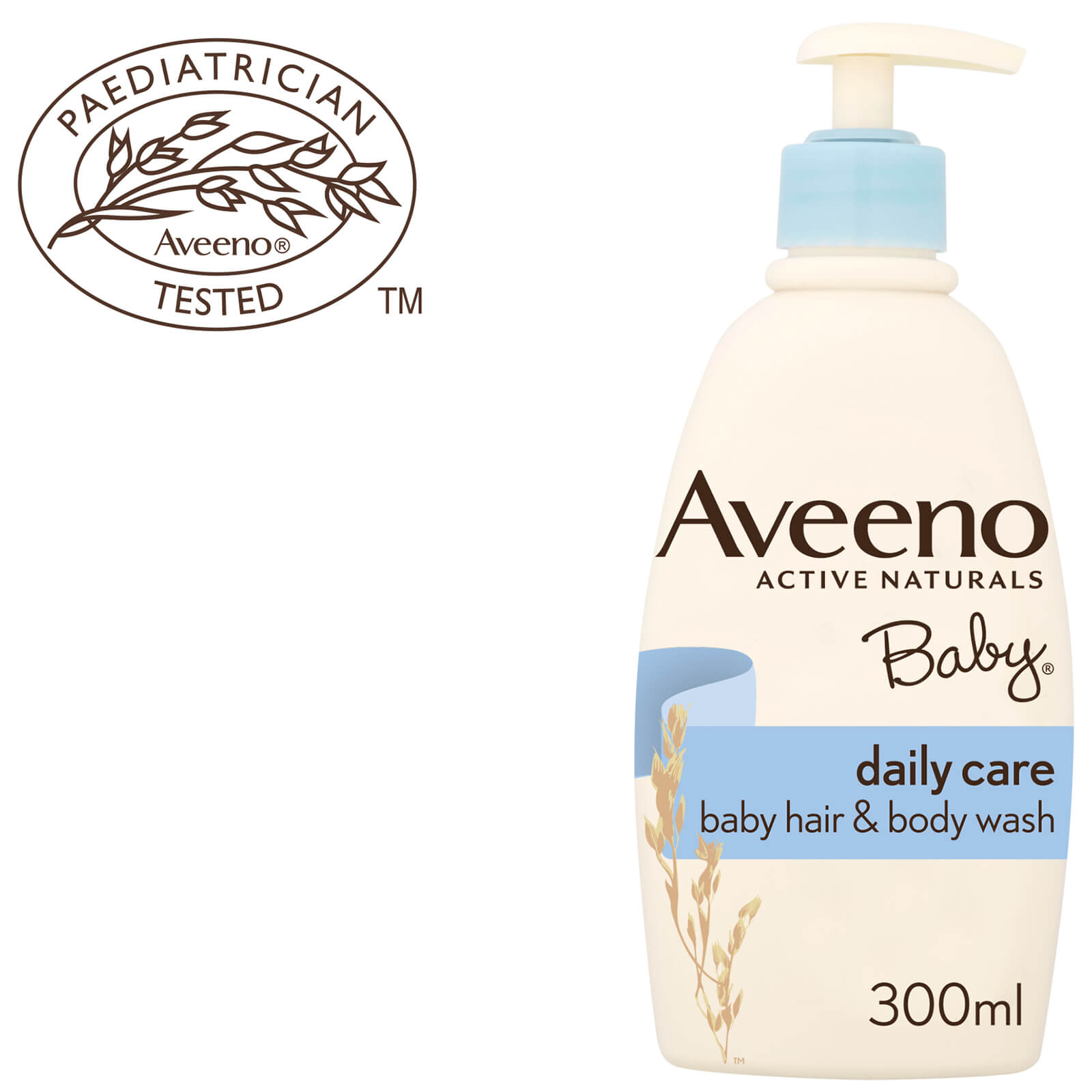aveeno body and hair wash