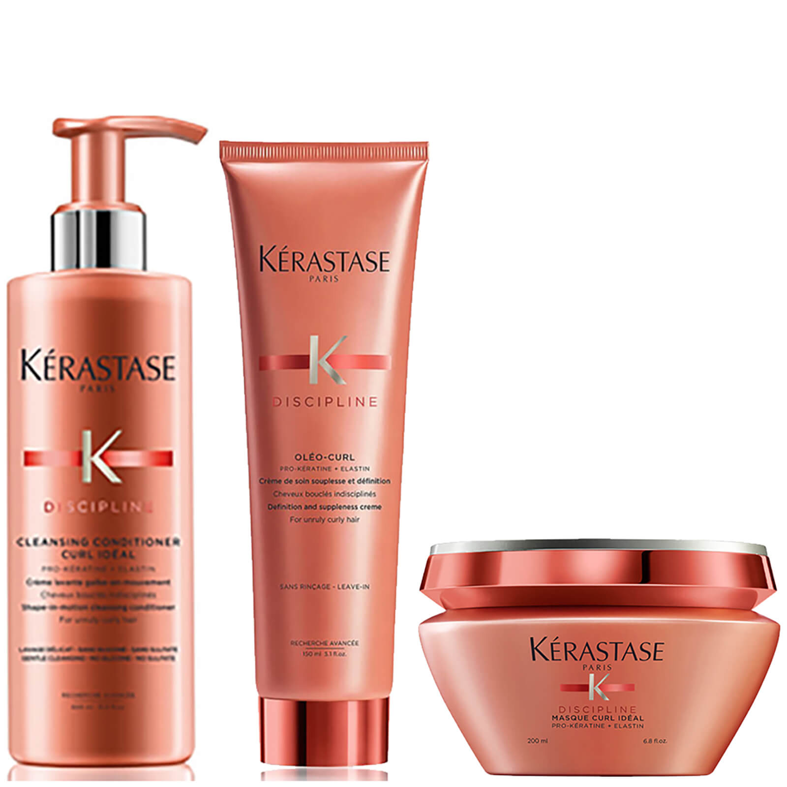 Kerastase Discipline Cleansing Conditioner Curl Ideal 13 5oz Curl Ideal 6 8oz Oleo Curl 5oz Gratis Lieferservice Weltweit Now available to shop online. kerastase discipline cleansing conditioner curl ideal 13 5oz curl ideal 6 8oz oleo curl 5oz