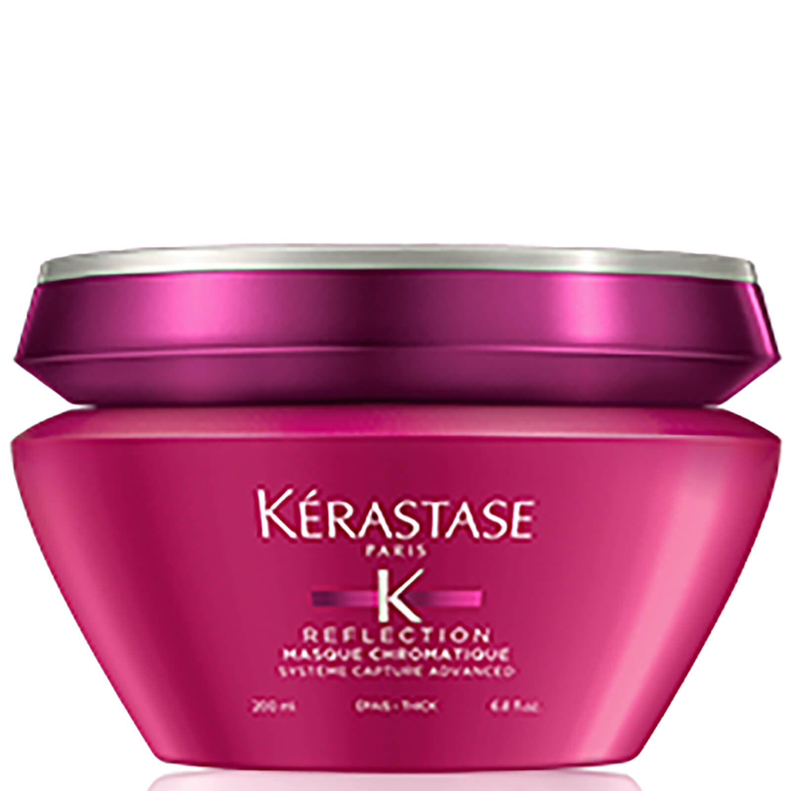 Kerastase Reflection Masque Chromatique Thick Hair Mask 200ml Lookfantastic The onctuous textures will leave your hair healthy and soft. kerastase reflection masque chromatique thick hair mask 200ml