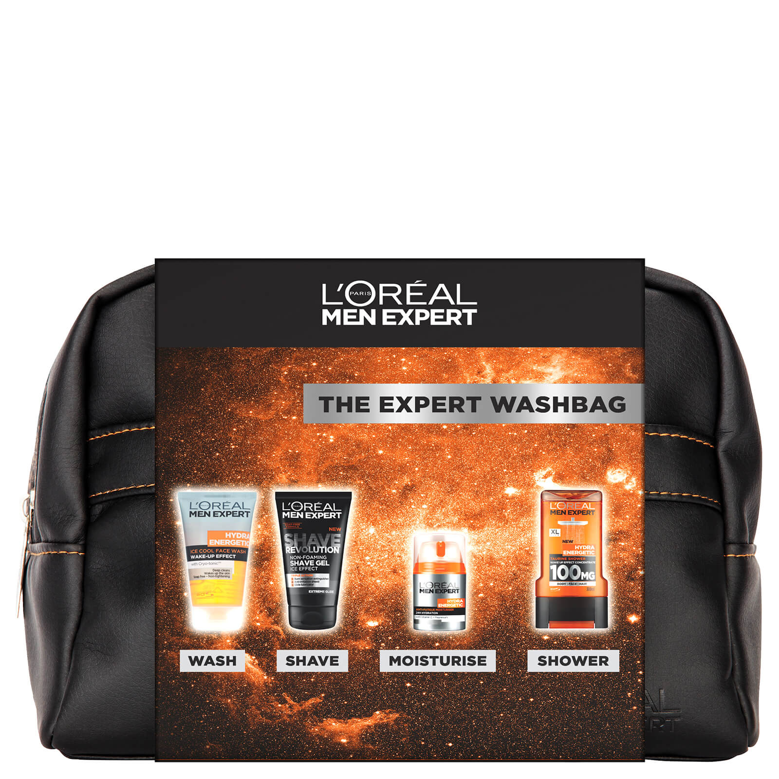 L Oreal Men Expert Hydra Energetic Wash Bag Gift Set For Him Gratis Lieferservice Weltweit Part of the l'oreal paris group, one of the world's top beauty care brands, men expert products incorporate the latest early access to key events. l oreal men expert hydra energetic wash bag gift set for him