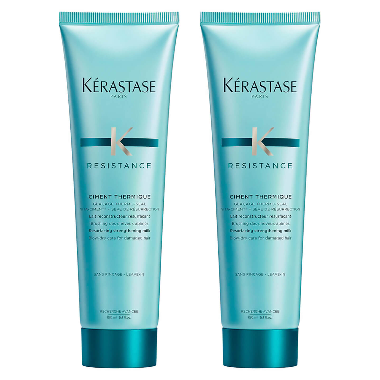 Kerastase Resistance Ciment Thermique 150ml Duo Gratis Lieferservice Weltweit What are the benefits of kérastase resistance ciment thermique 150ml? lookfantastic