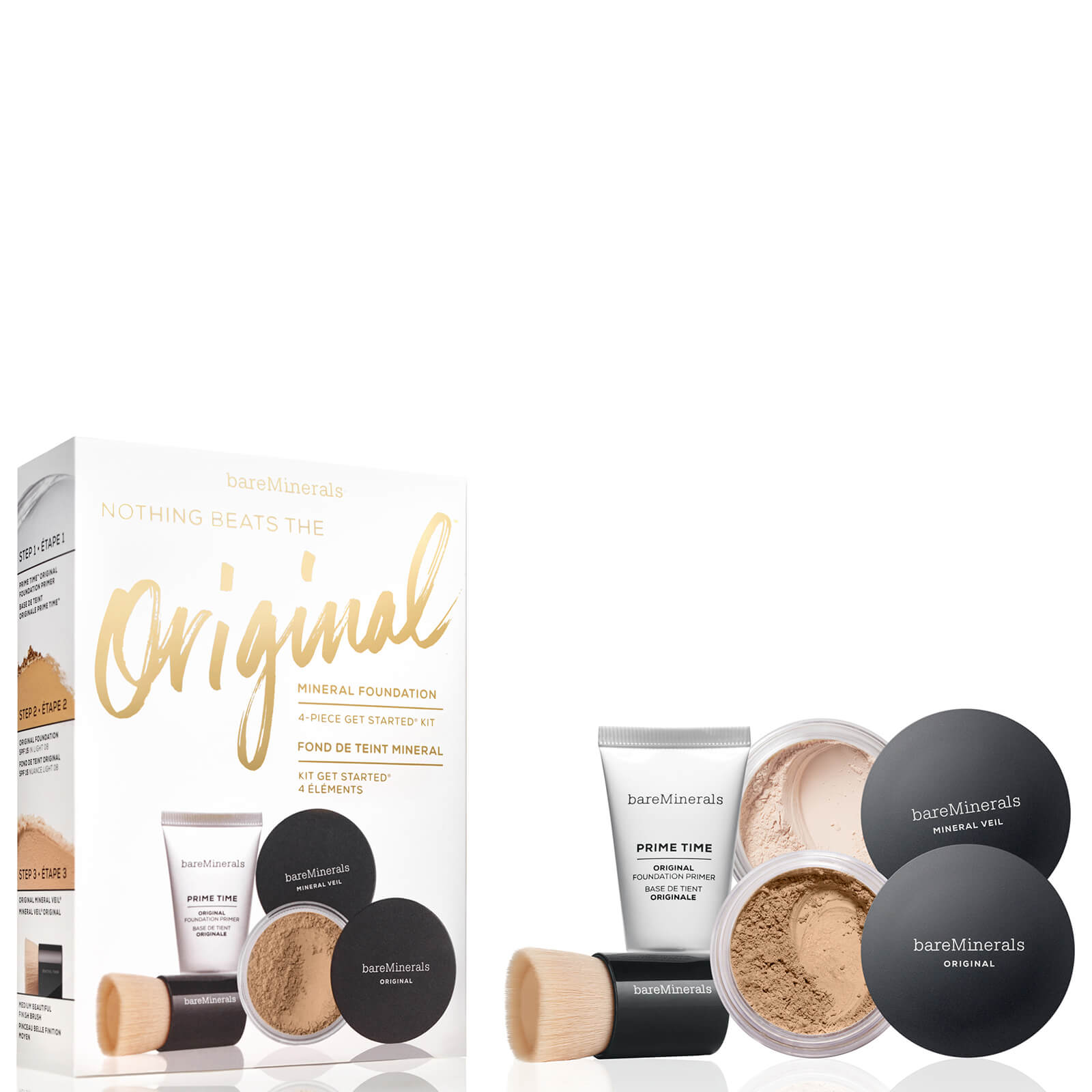 Bareminerals get started kit fairly light