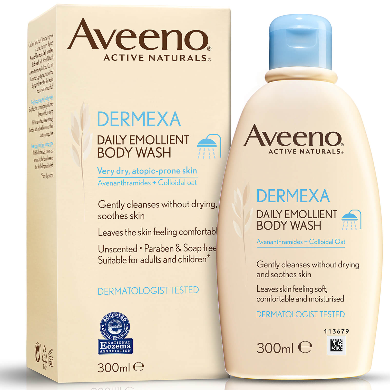 aveeno emollient wash