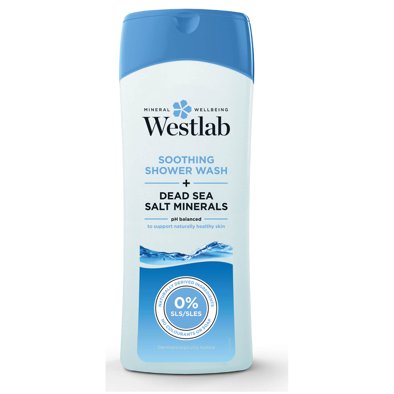 Westlab Soothing Shower Wash With Pure Dead Sea Salt Minerals 400ml Lookfantastic