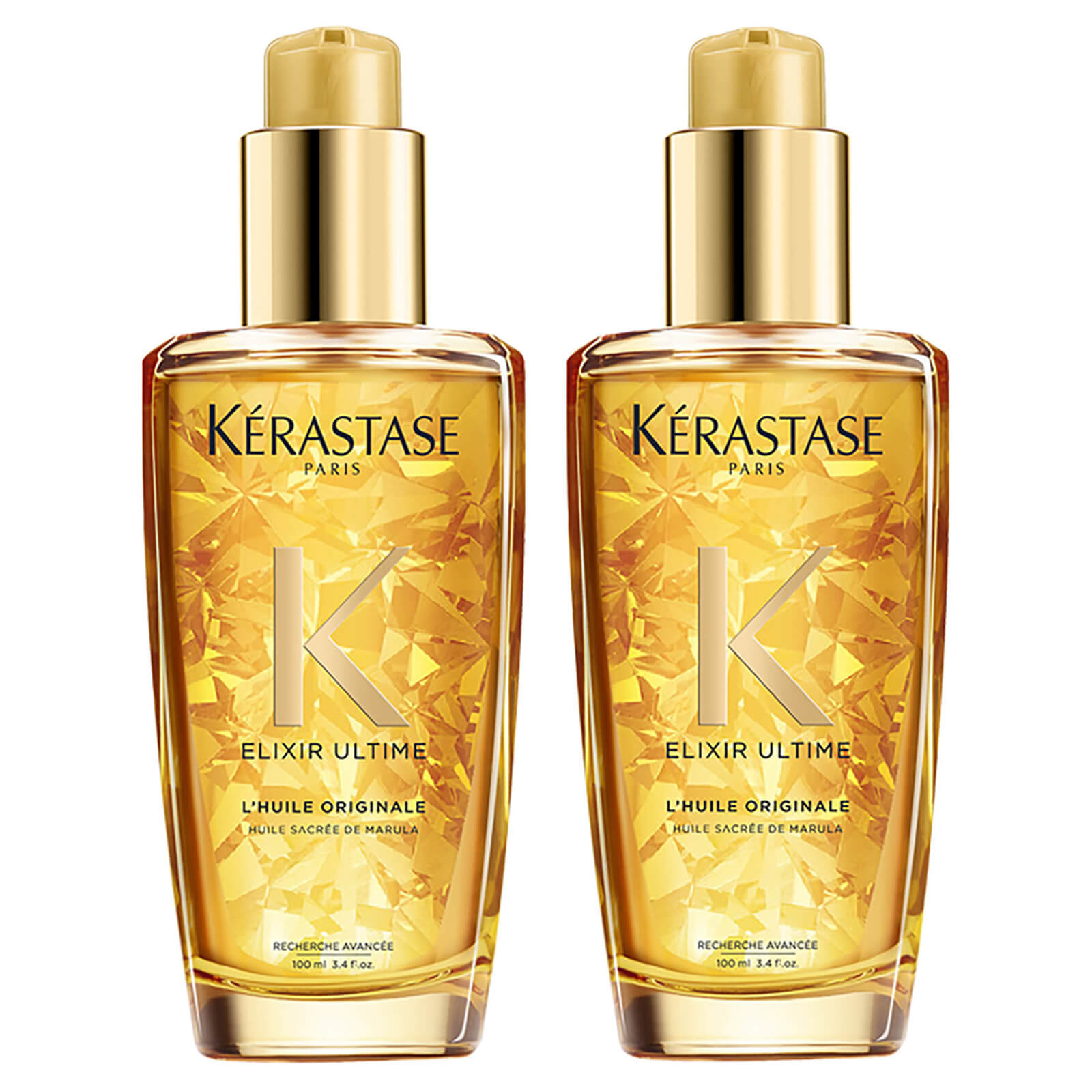 Kerastase Elixir Ultime L Original Hair Oil Duo 100ml Gratis Lieferservice Weltweit Kerastase elixir ultime l'huile original beautifying hair oil 3.4 ounce, yellow. kerastase elixir ultime l original hair oil duo 100ml