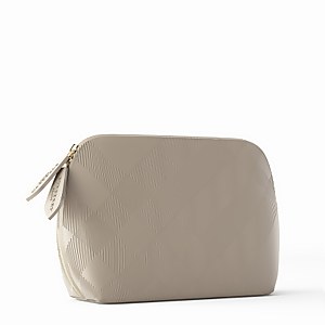 Burberry Medium Beauty Pouch - Stone (Free Gift)