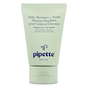 Pipette Travel Size Shampoo and Body Wash - Fragrance Free (Worth $3.75)