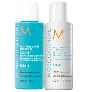 Moroccanoil Moisture Repair Shampoo and Conditioner Duo (Free Gift) Moroccanoil Moisture Repair Shampoo and Conditioner Duo (Free Gift)