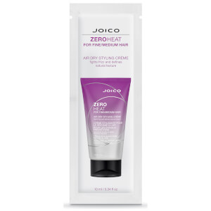 Joico Zero Heat Air Dry Styling Crème for Fine/Medium Hair 10ml (Free Gift)