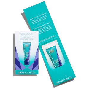 Moroccanoil Blonde Perfecting Purple Shampoo Sachet 10ml (Free Gift)