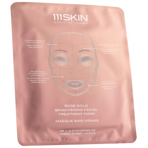 111SKIN Rose Gold Brigtening Facial Treatment Mask Single 1.01 oz 111SKIN Rose Gold Brigtening Facial Treatment Mask Single 1.01 oz