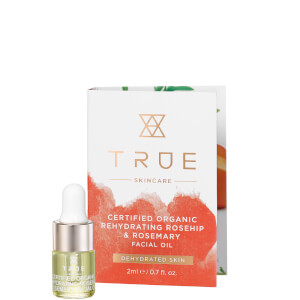 True Skincare Certified Organic Rehydrating Rosehip and Rosemary Facial Oil 2ml