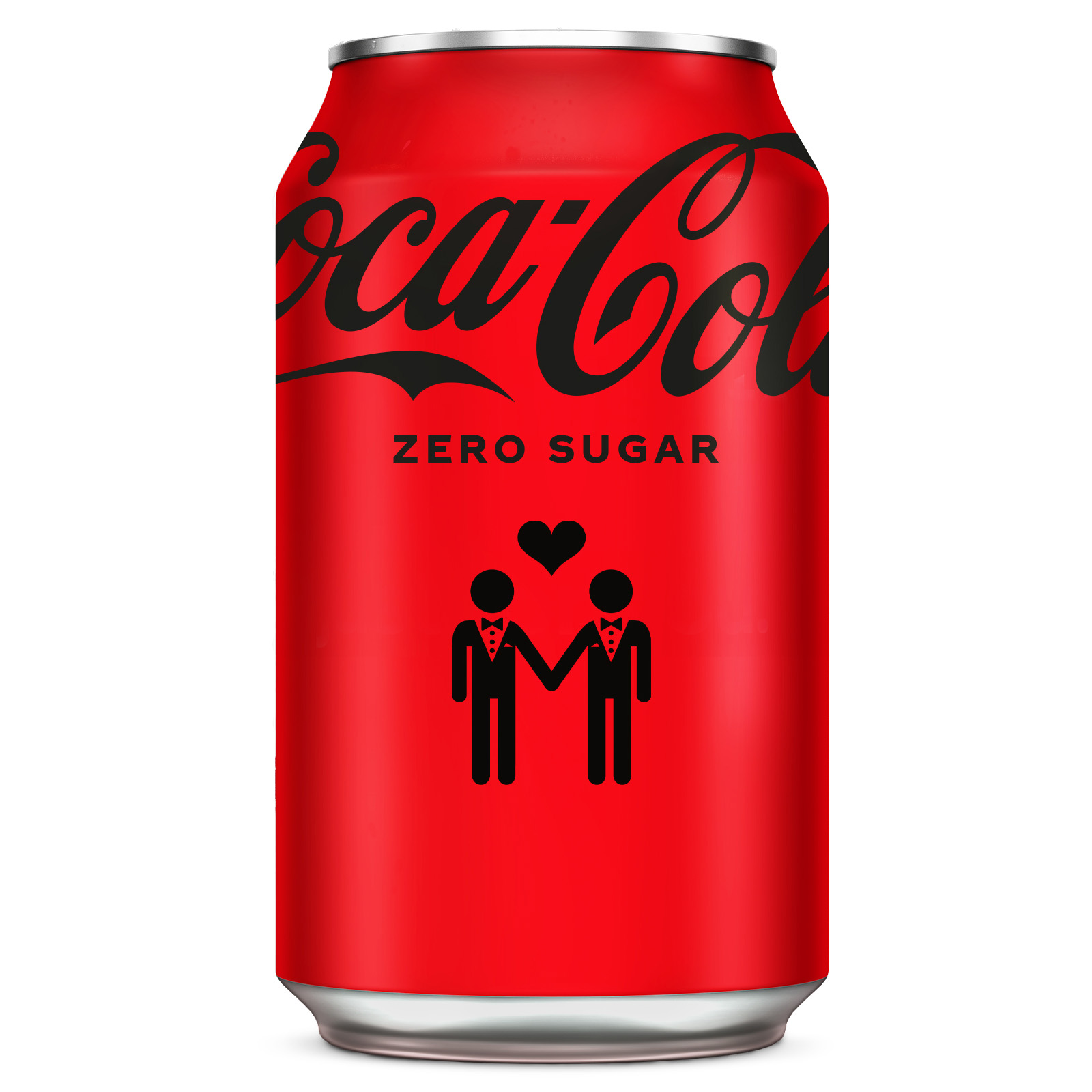 Personalised Coca Cola can including your message