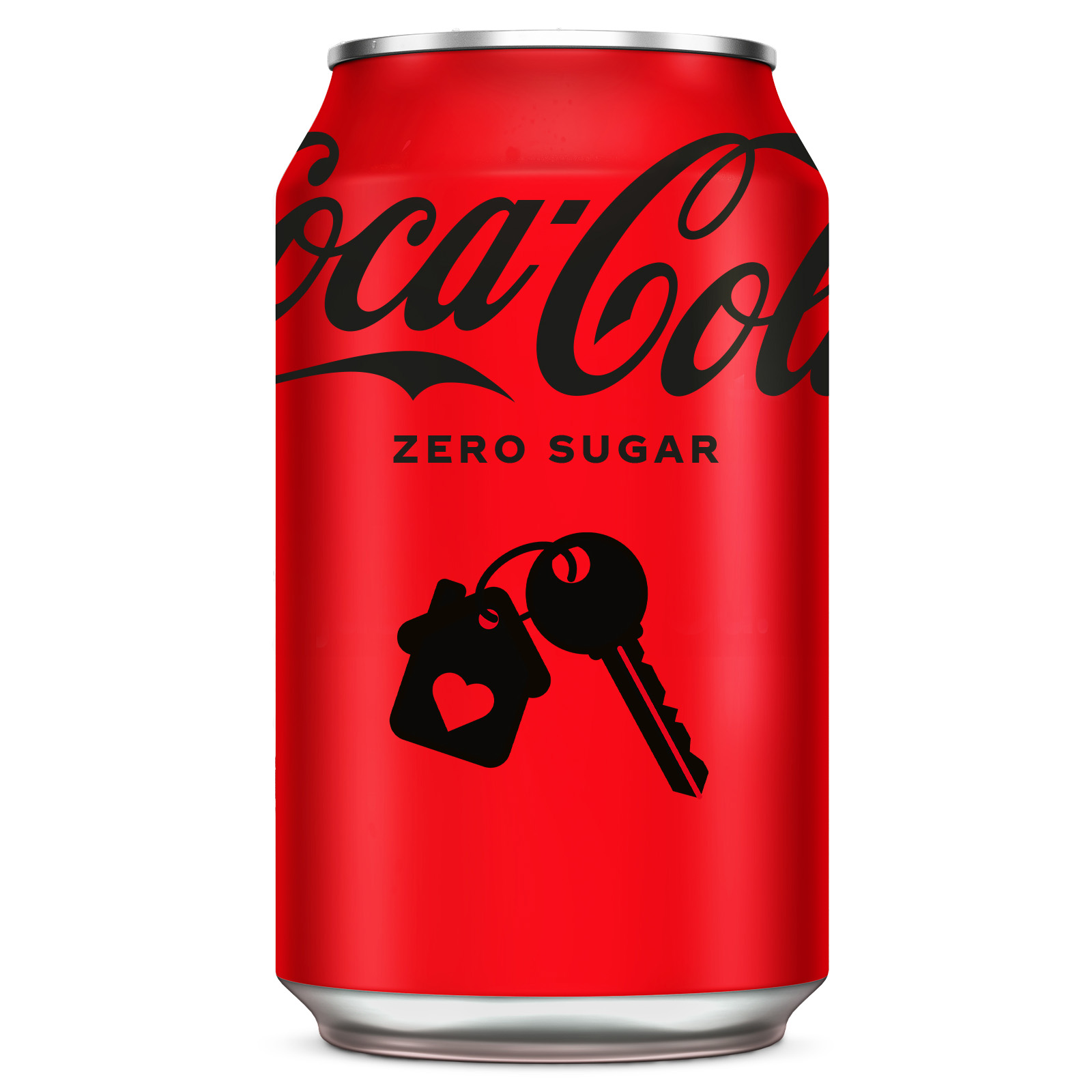 Personalised Coca Cola can including your message